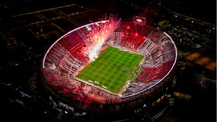 River Plate acumuló por primera vez en su historia 15 triunfos consecutivos jugando en el Estadio Monumental. Getty Images