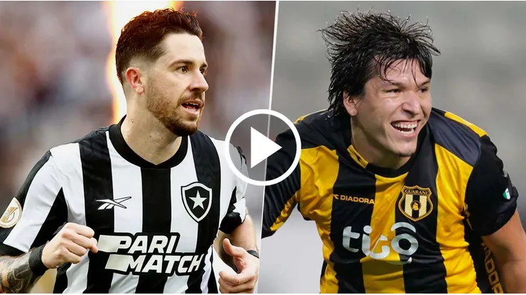 Botafogo vs. Guaraní por la Copa Sudamericana.