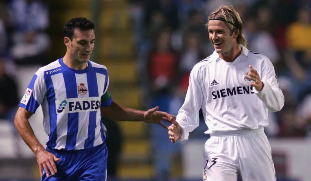Lionel Scaloni en Deportivo La Coruña: Getty Images