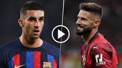 Barcelona vs. Milan por un amistoso.