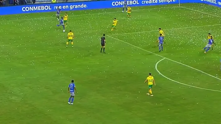 El lateral de Emelec anotó un golazo