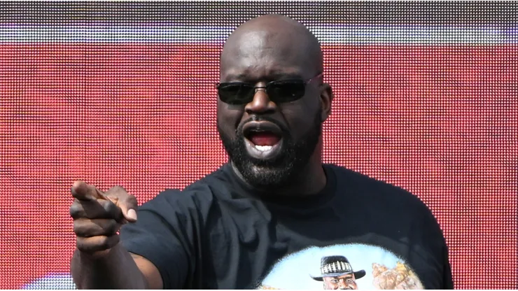Shaquille O'Neal, leyenda de la NBA.