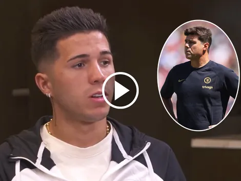 Enzo Fernández reveló lo que significa para él tener a Pochettino en Chelsea: "la relación es..."