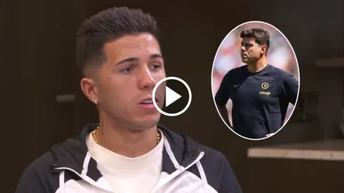 Enzo habló sobre su relación con Pochettino desde que llegó al Chelsea