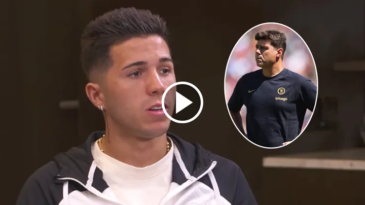 Enzo habló sobre su relación con Pochettino desde que llegó al Chelsea