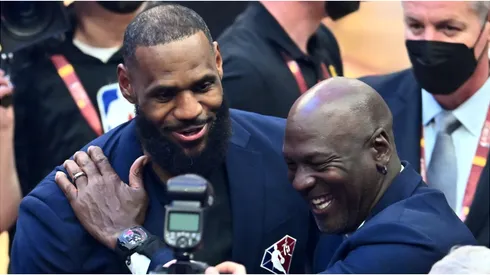 LeBron James y Michael Jordan