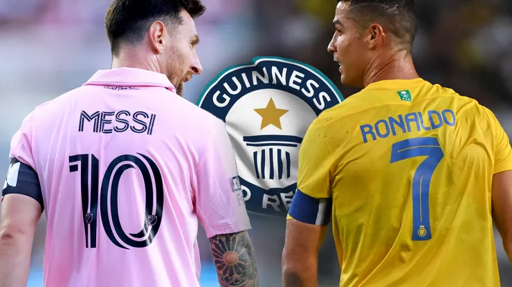 Lionel Messi y Cristiano Ronaldo destacan en los Record Guiness