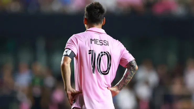 Adidas comunicó que la camiseta de Lionel Messi del Inter Miami recién estará nuevamente a la venta en octubre. Getty Images.