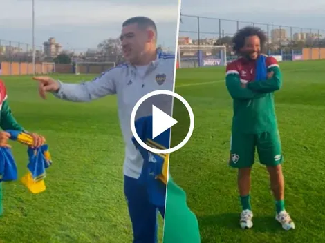 La deuda que Riquelme le reconoció a Marcelo delante de sus compañeros