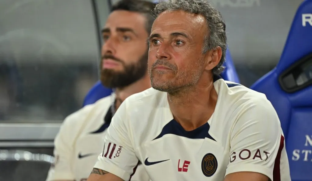 Luis Enrique, entrenador del PSG: Getty Images