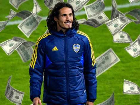 El voluminoso sueldo de Cavani en Boca