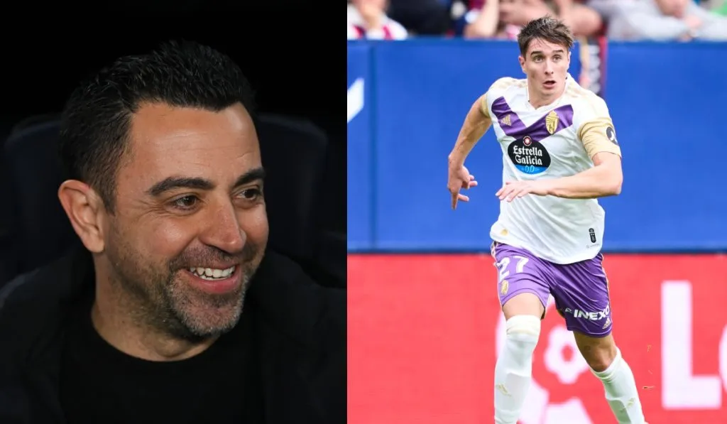 Xavi Hernández e Iván Fresneda: Getty Images