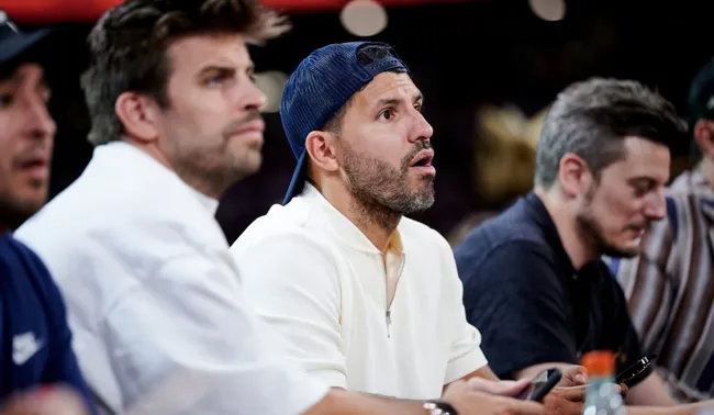 Kun Aguero y Gerard Piqué: Getty Images