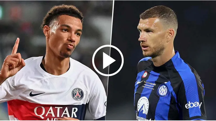 PSG vs. Inter por un amistoso internacional.