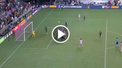 El ex Racing Club marcó su primer gol en la MLS
