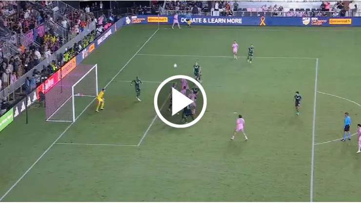 El ex Racing Club marcó su primer gol en la MLS