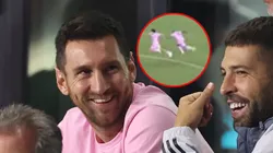 Lionel Messi en Inter Miami vs. New York City.