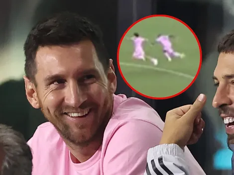 Video: 2 jugadores de Inter Miami se hicieron autofalta en insólito blooper