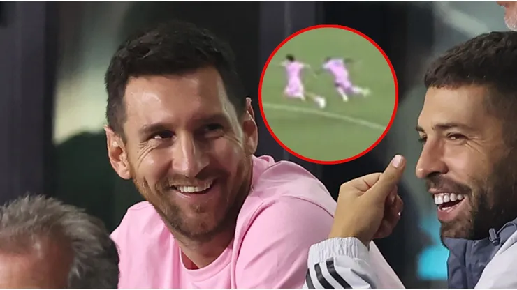 Lionel Messi en Inter Miami vs. New York City.
