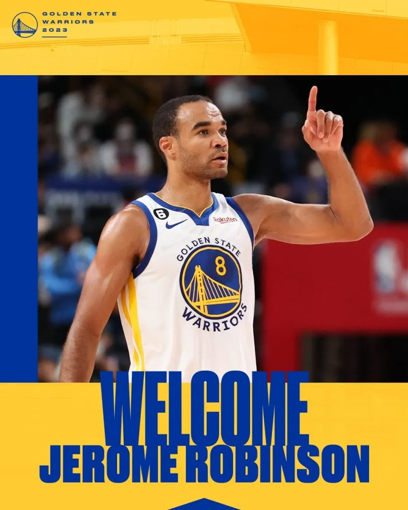 Nuevo jugador de Golden State (X / @warriors)