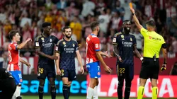 Nacho Fernández vio la roja por criminal entrada contra Portu