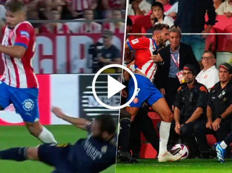 ¡Todo mal! Nacho pegó una criminal patada y casi se va de manos con Stuani