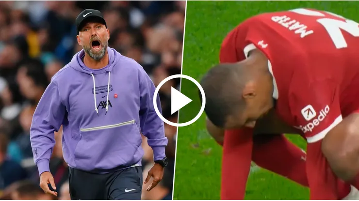 Liverpool aguantaba con 9 jugadores y lo perdió con un insólito gol en contra