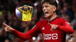 Descubren el nuevo fondo de pantalla de Garnacho: ya no es CR7