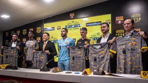 Este es el nuevo detalle de la camiseta de Barcelona SC
