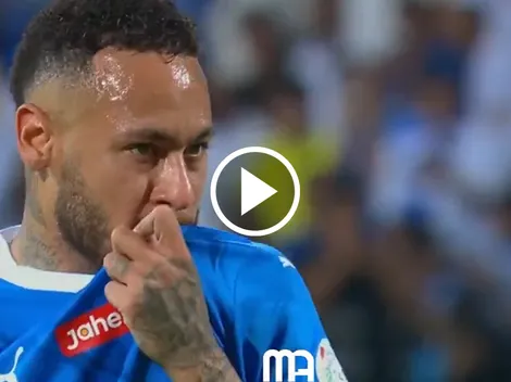 ¡FALLÓ NEYMAR! tuvo su chance de penal pero sigue sin poder convertir en Arabia