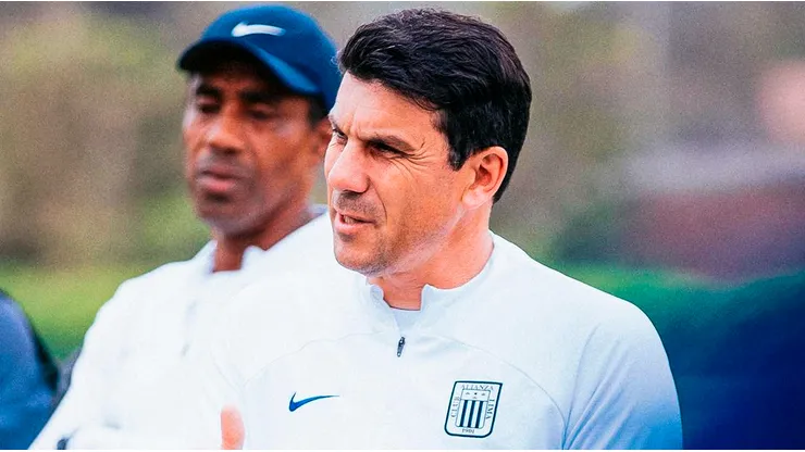 Alianza Lima y Mauricio Larriera.
