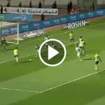 Cristiano Ronaldo no pudo marcar en el primer tiempo ante Al Tai.