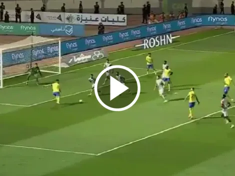 Las tres chances de gol que falló Cristiano ante Al Tai