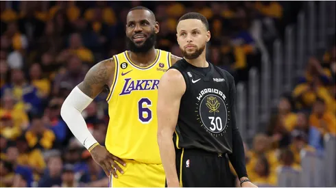 LeBron James y Stephen Curry