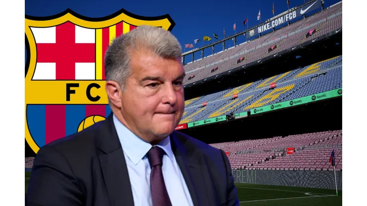 Joan Laporta y Camp Nou.