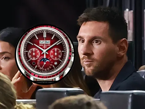¿Cuánto cuesta el nuevo reloj con 80 rubíes que usó Messi en Inter Miami? 
