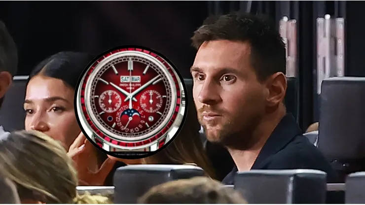 El nuevo reloj de Messi.