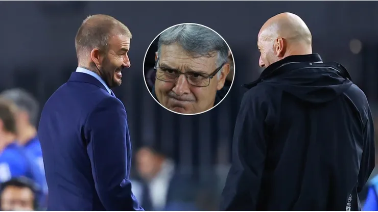 David Beckham, Gerardo Martino y Zinedine Zidane.