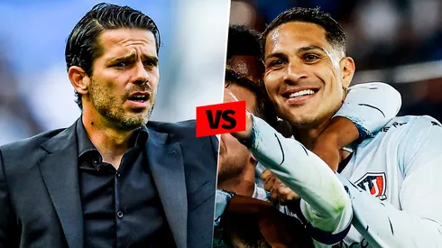 Fernando Gago y Paolo Guerrero.