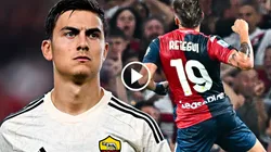 Genoa goleó a Roma por 4 a 1