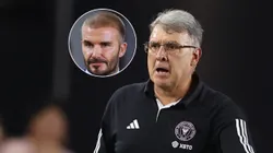 David Bekcham y Gerardo Martino.