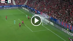 El francés se quedó sin ángulo y sacó una magistral definición