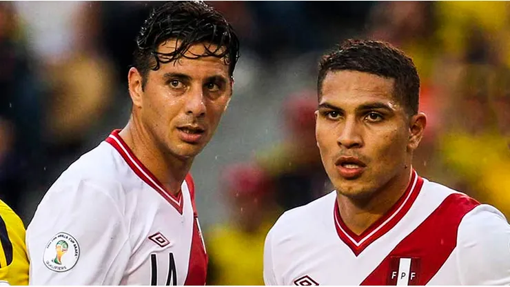 Claudio Pizarro y Paolo Guerrero.