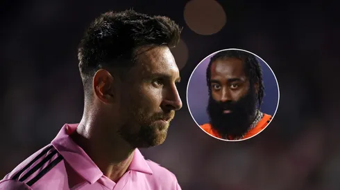 Lionel Messi y uno de los dueños de Houston Dynamo.