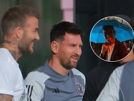 ¿Para ver a Messi? Beckham presumió la leyenda del fútbol que llegó a Miami