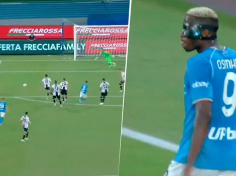 Sigue el conflicto: Osimhen marca golazo pero... ¡no lo celebra!