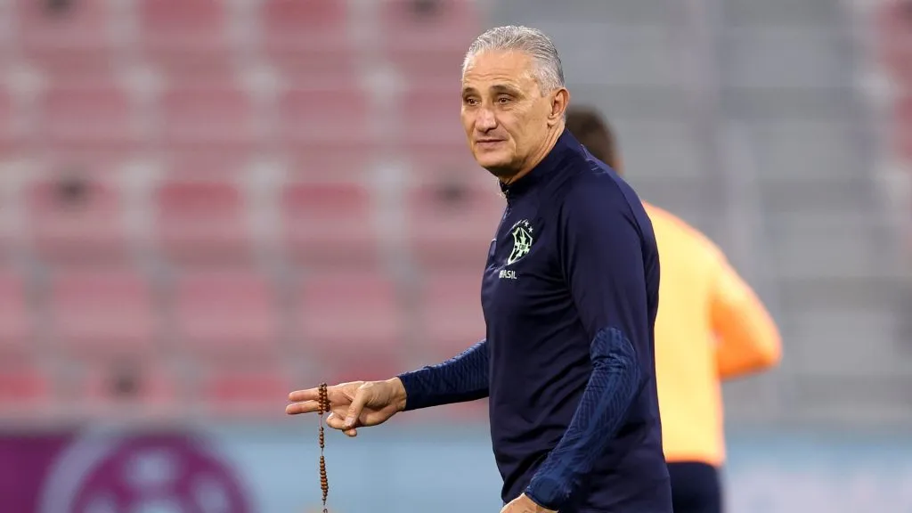 Tité no dirige desde el último Mundial de Qatar con Brasil (Getty Images).