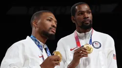 Damian Lillard y Kevin Durant.