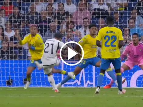 ¡Se le abrió el arco! Brahim Díaz y un golazo para el Real Madrid contra Las Palmas