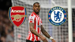 Ivan Toney, el delantero que se pelean Arsenal y Chelsea.
